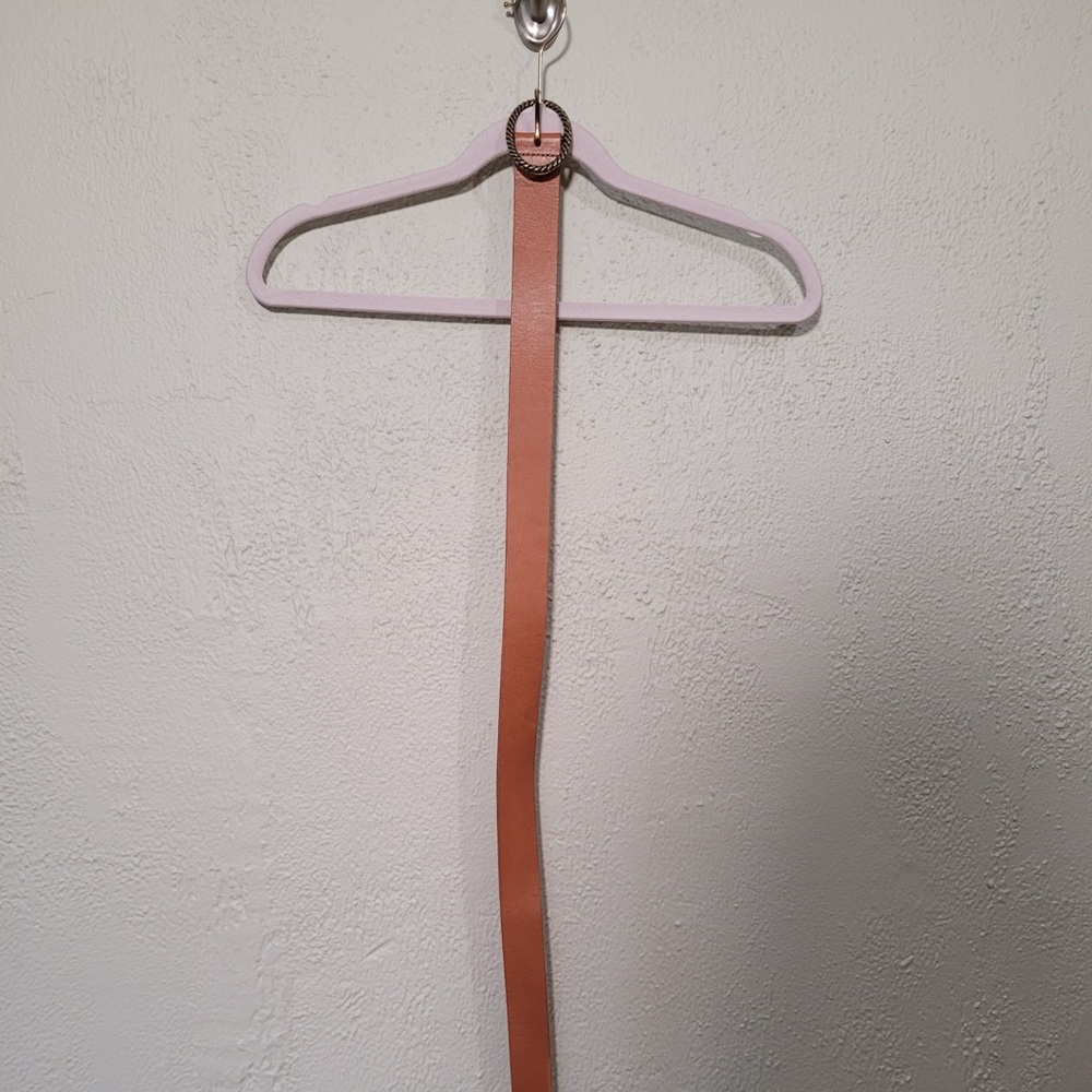 Anthropologie Tan Leather Belt